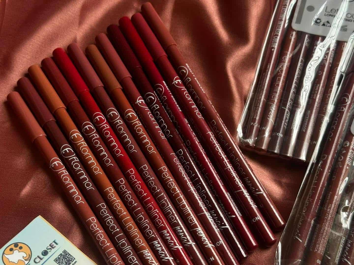Flarnnor Perfect Matte Lip Liner Pencil Set (12-Piece Pack)