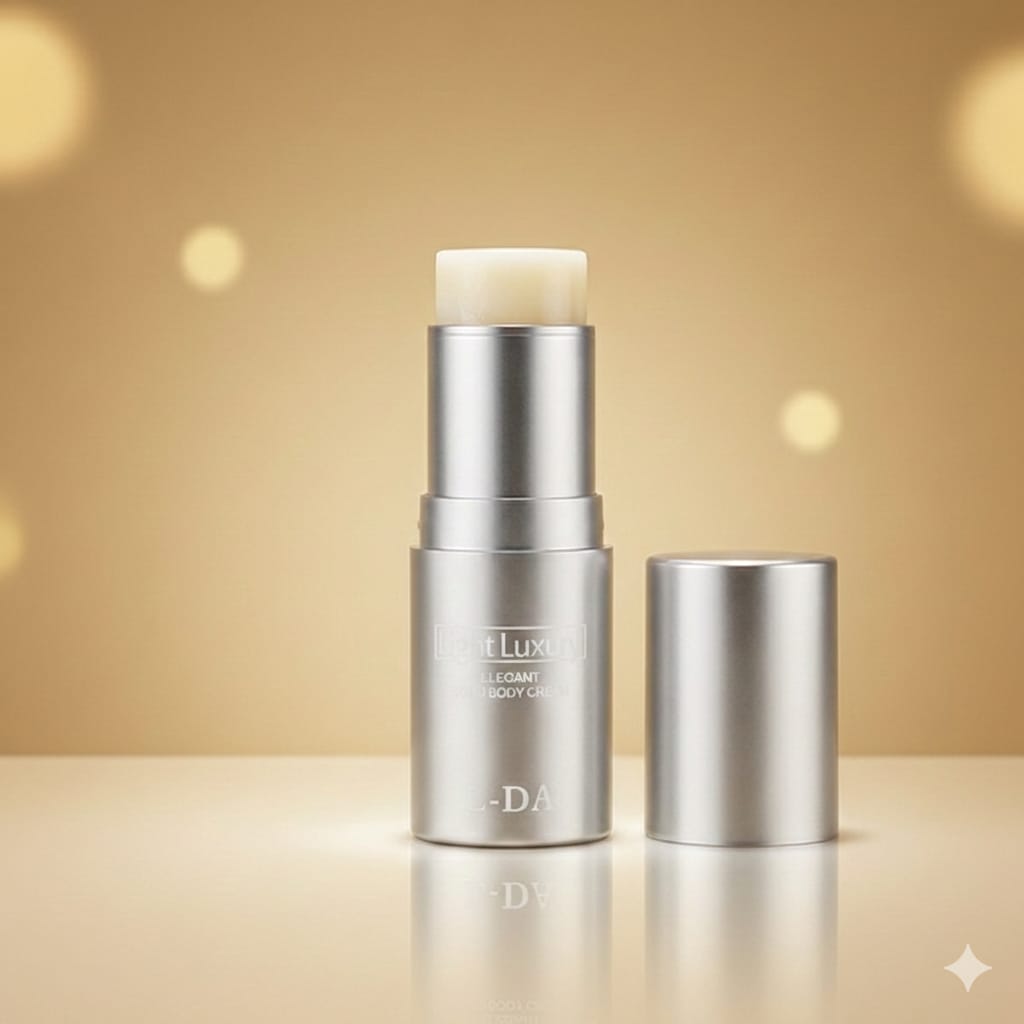 (01  Blue Wind)  L-DA Light Luxury Elegant Solid Body Cream Stick - Thumbnail 2